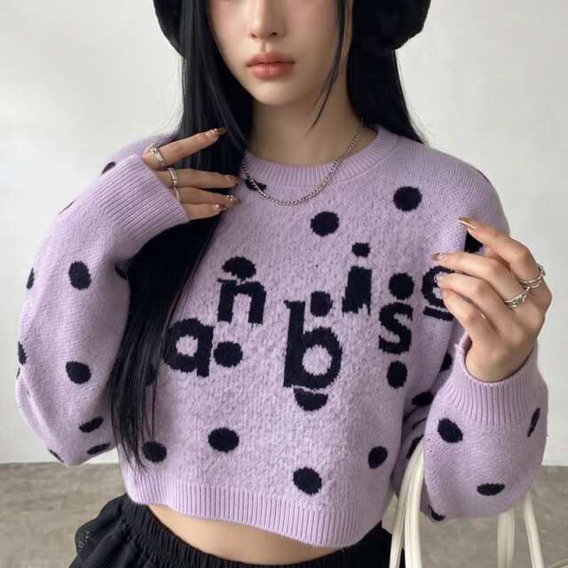 ドットロゴショートプルオーバー