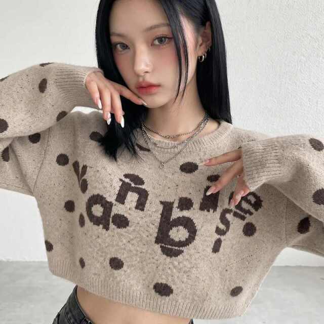 ドットロゴショートプルオーバー