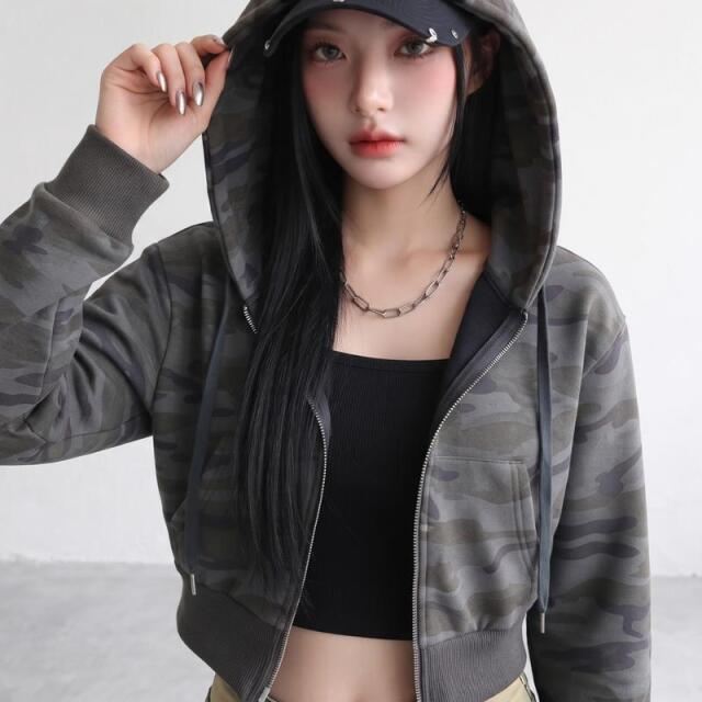 迷彩パーカー