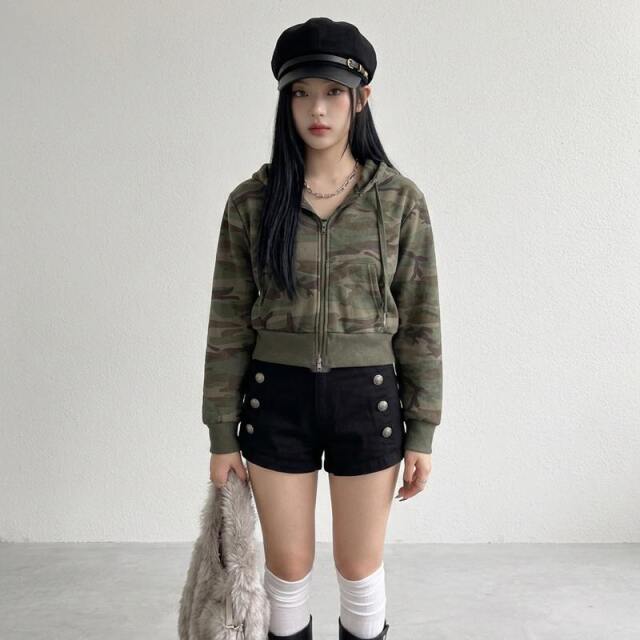 迷彩パーカー