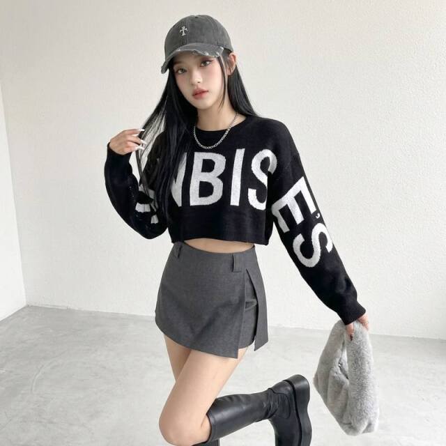 ロゴショートプルオーバー