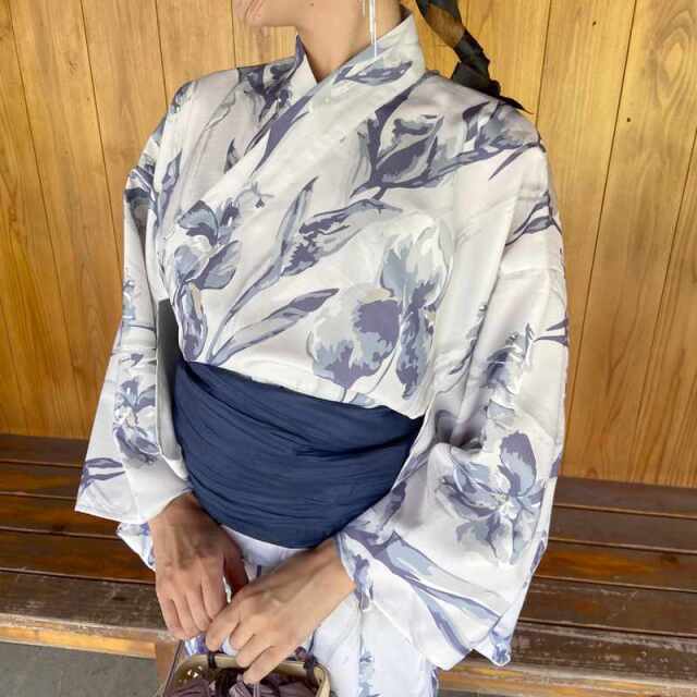 水彩柄セパレート浴衣4点セット