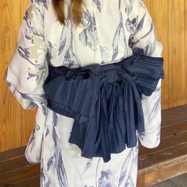 水彩柄セパレート浴衣4点セット