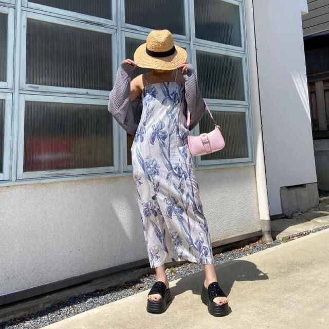 菖蒲柄セパレート浴衣4点セット