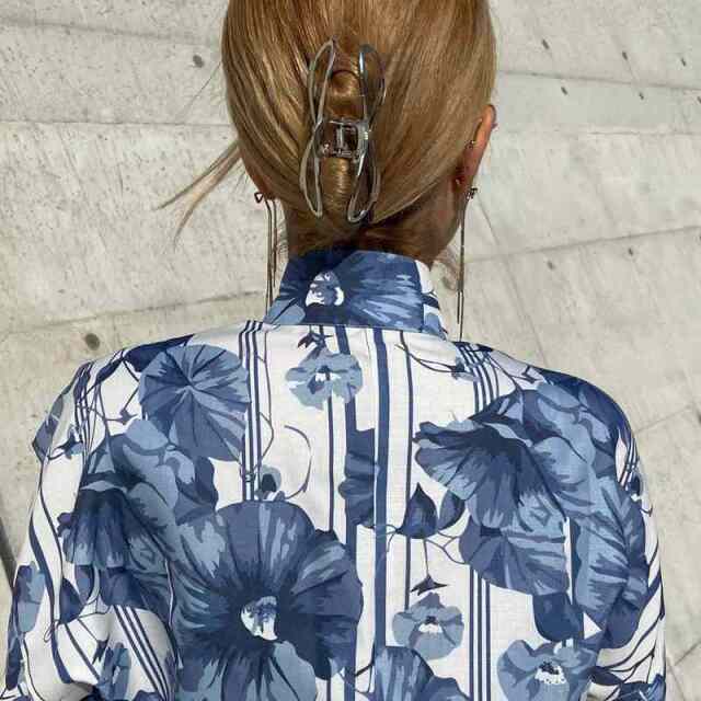 花柄セパレート浴衣4点セット