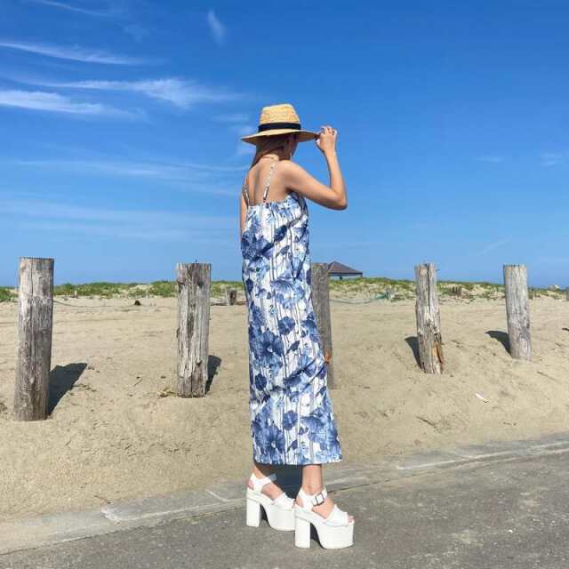 花柄セパレート浴衣4点セット