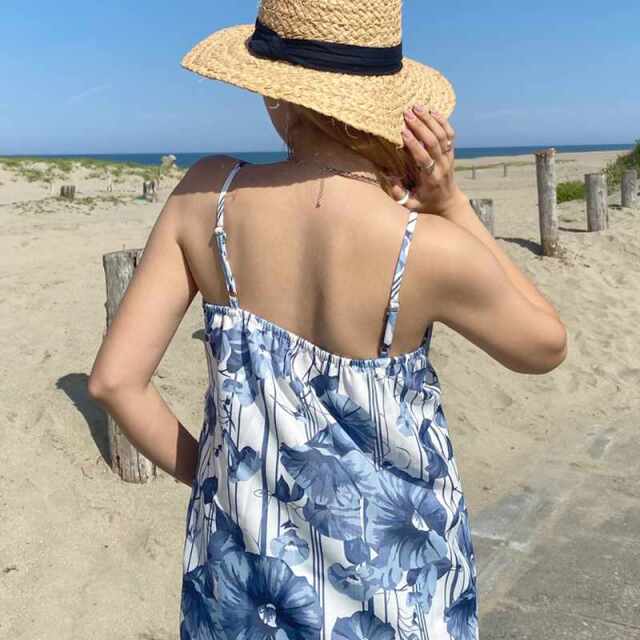 花柄セパレート浴衣4点セット