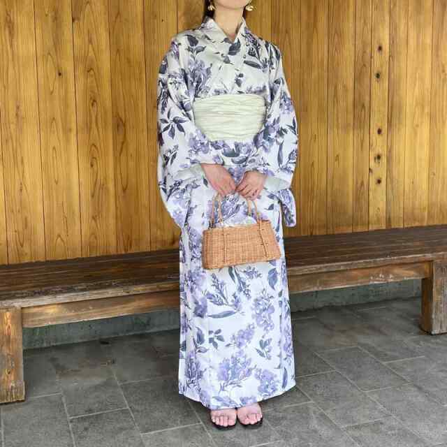 花柄浴衣3点セット