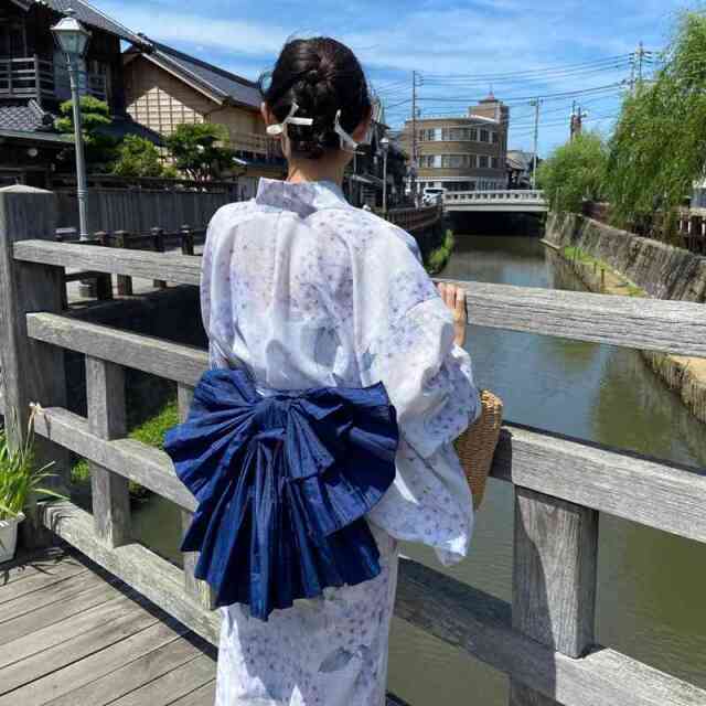 non-hedge 紫陽花柄セパレート浴衣4点セット|TiMTiMオンラインストア