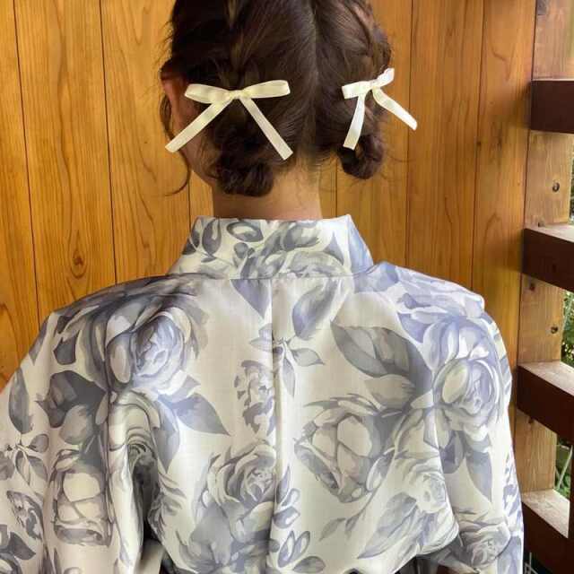 花柄浴衣3点セット