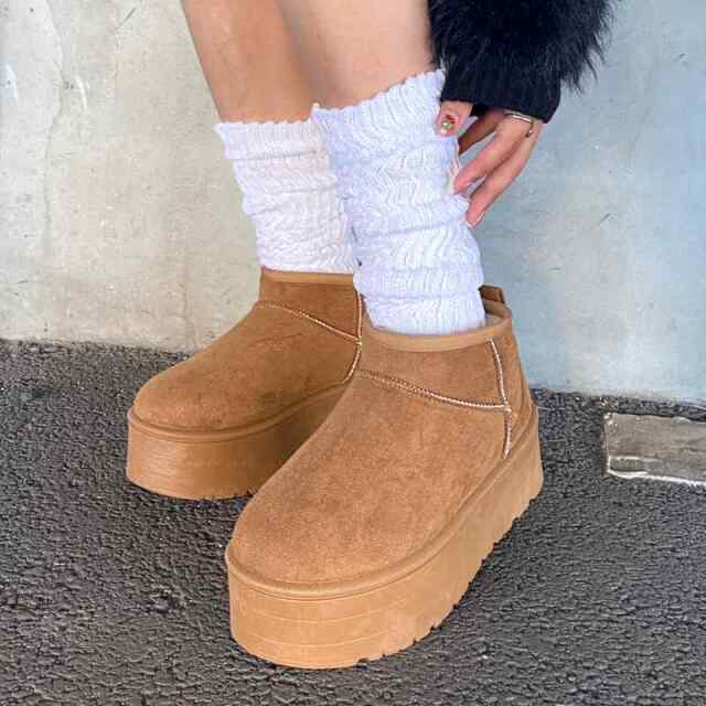 フェイクムートンブーツ