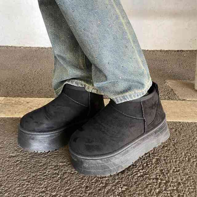 フェイクムートンブーツ