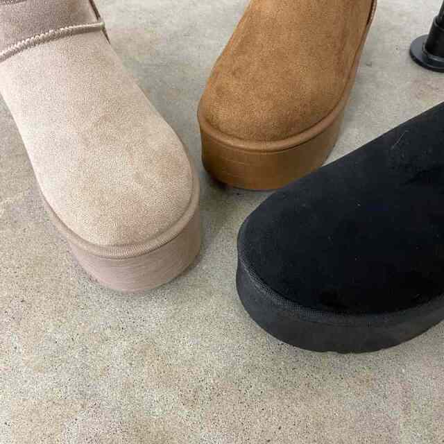 フェイクムートンブーツ