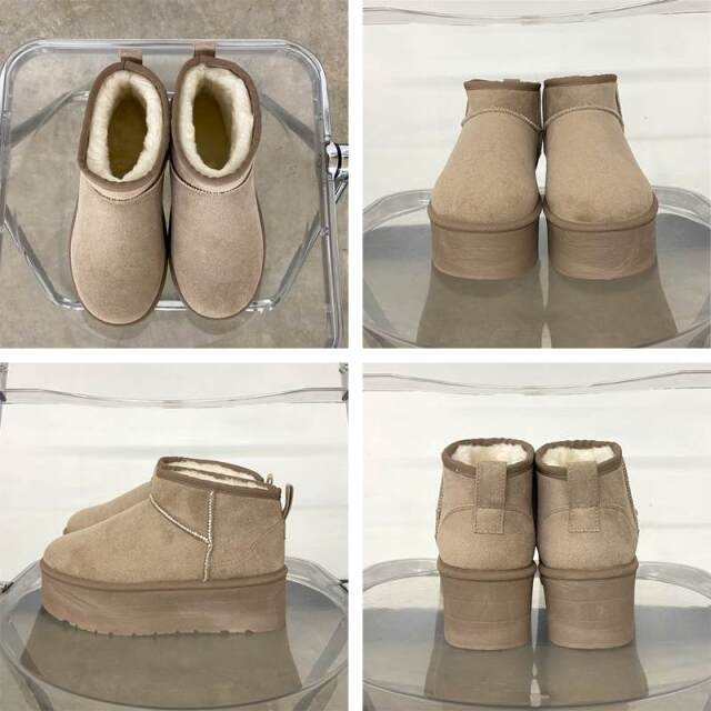 フェイクムートンブーツ