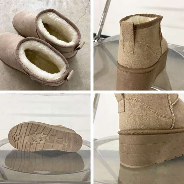 フェイクムートンブーツ