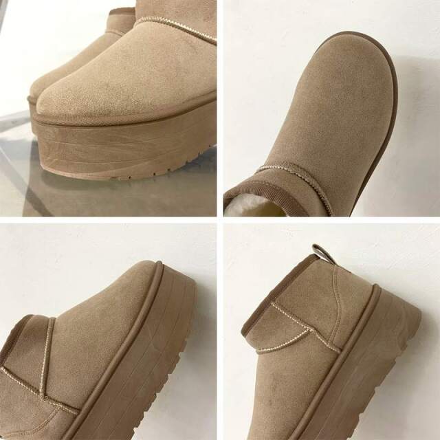 フェイクムートンブーツ