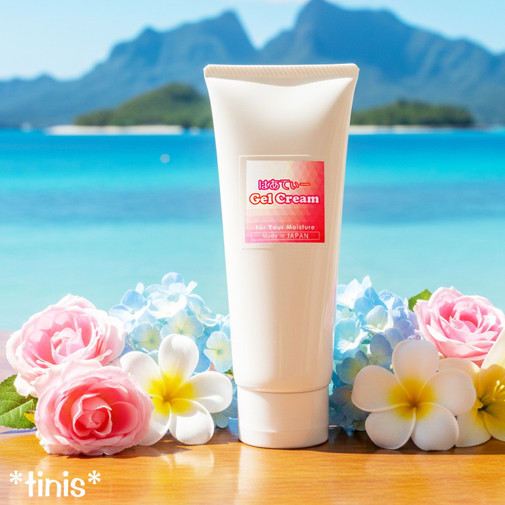 エミューオイル配合　はあてぃーゲルクリーム　150g　チューブタイプ　保湿クリーム　 Gel Cream