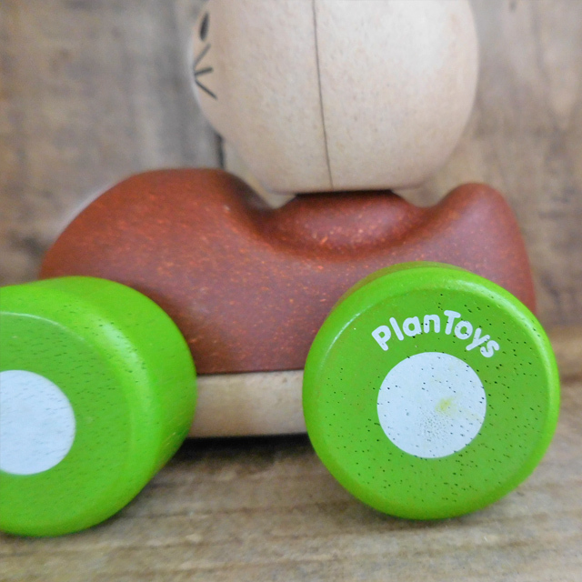 SALEセール】 PLANTOYS プラントイ バニーレーサー 木製 うさぎ