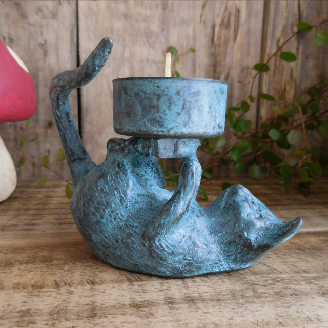 SPI - HOME Cat Tealite Holder ネコのキャンドルホルダー