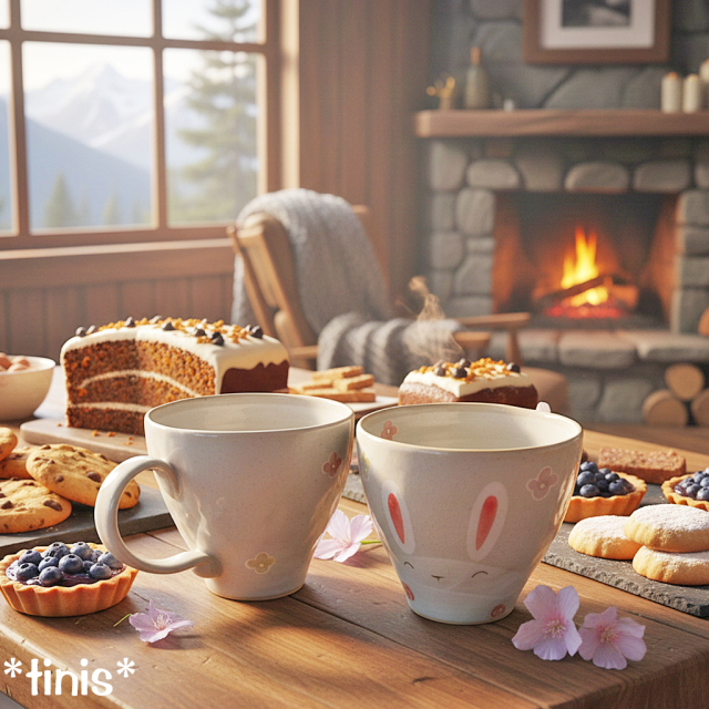 瀬戸焼 夢工房 丸うさぎ 花心マグカップ うさぎ 兎 陶器 コーヒー