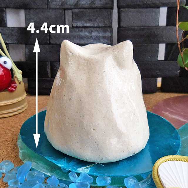 ネコの陶器製 マスク型 飾りもの Yahoo!オークション - 美品 お面 猫 陶器製 マスク ねこ