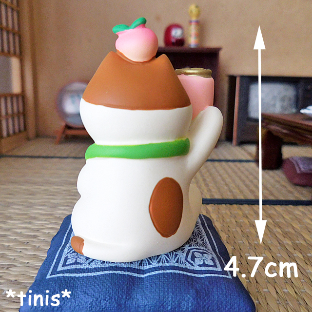 DECOLE デコレ コンコンブル 乾杯桃サワー猫 ミニチュア マスコット