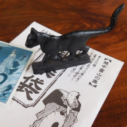 DULTON 　ダルトン　ペーパーウェイト　キャット　文鎮　アンティーク調　黒猫　置物　オブジェ　文具