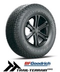 BFグッドリッチ トレールテレーンTA 245/65R17 111T XL ORWL Trail-Terrain T/A B.F.Goodrich M+S アウトラインホワイトレター