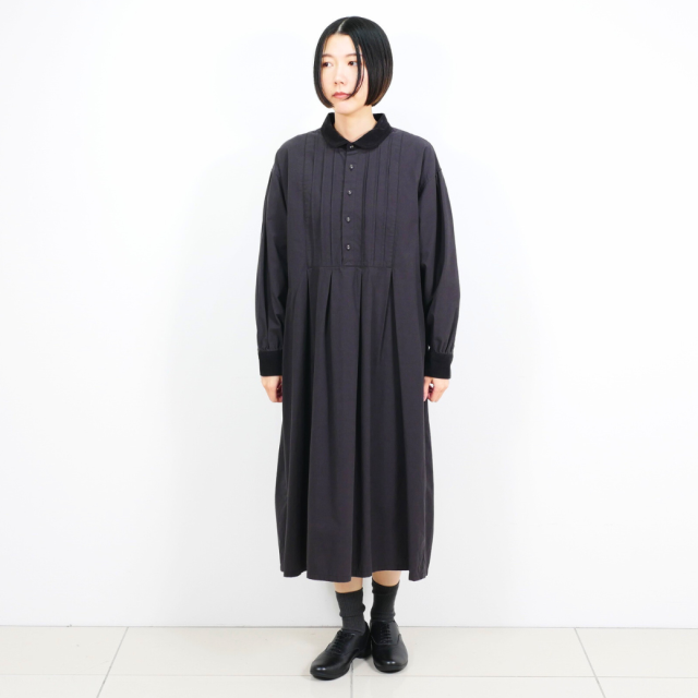 ラウンドカラータックワンピース KATO` GRANDMA MAMA DAUGHTER