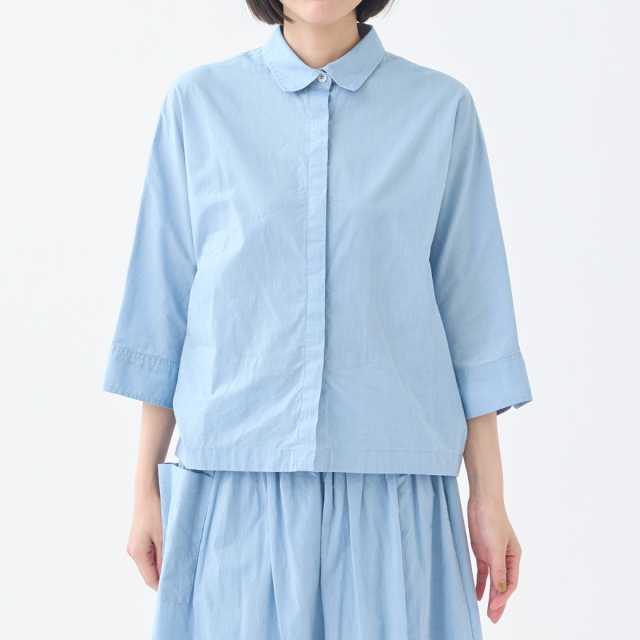 トップス Maa ひんやりシャンブレー ドルマンシャツ KATO` GRANDMA MAMA DAUGHTER