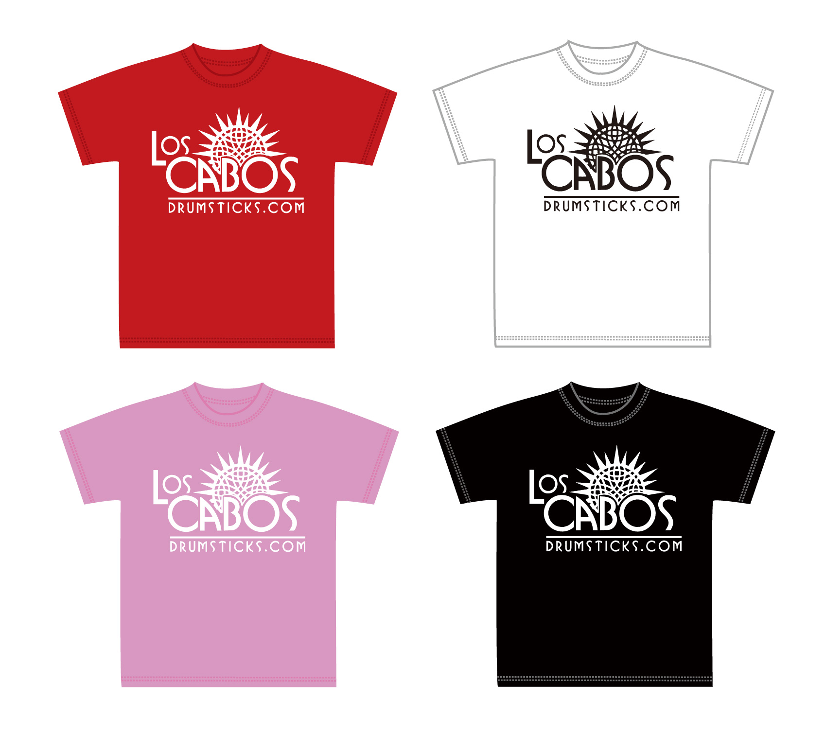 LosCabos ロゴTシャツ 【メール便可】