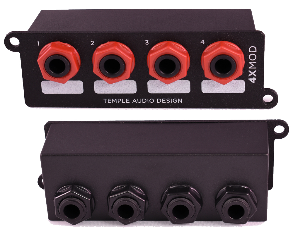 Temple Audio　4-way 1/4" ジャック・モジュール