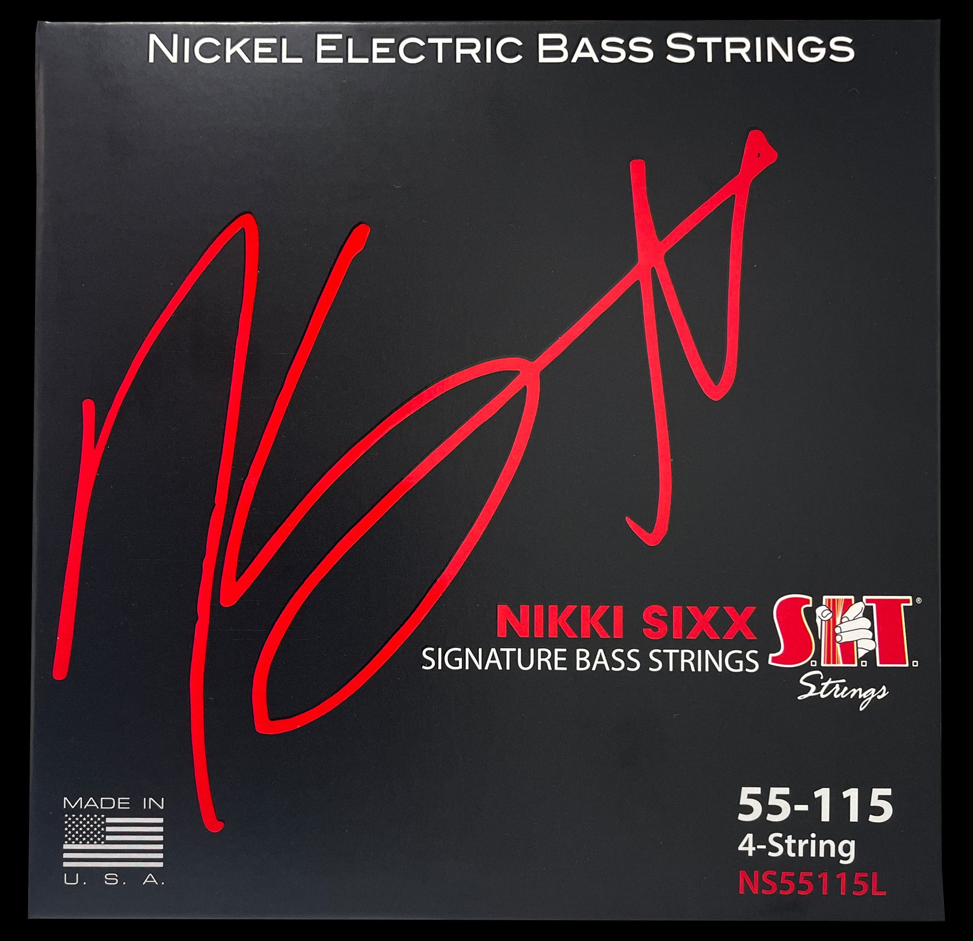 SITストリングス PowerWound NIKKI SIXX SIGNATURE NS55115L 【メール便可】
