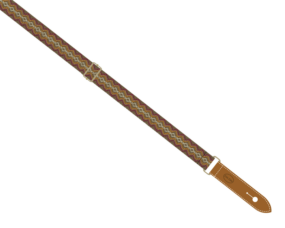LiveLine ウクレレストラップ レース YUS22-117C 【メール便可】