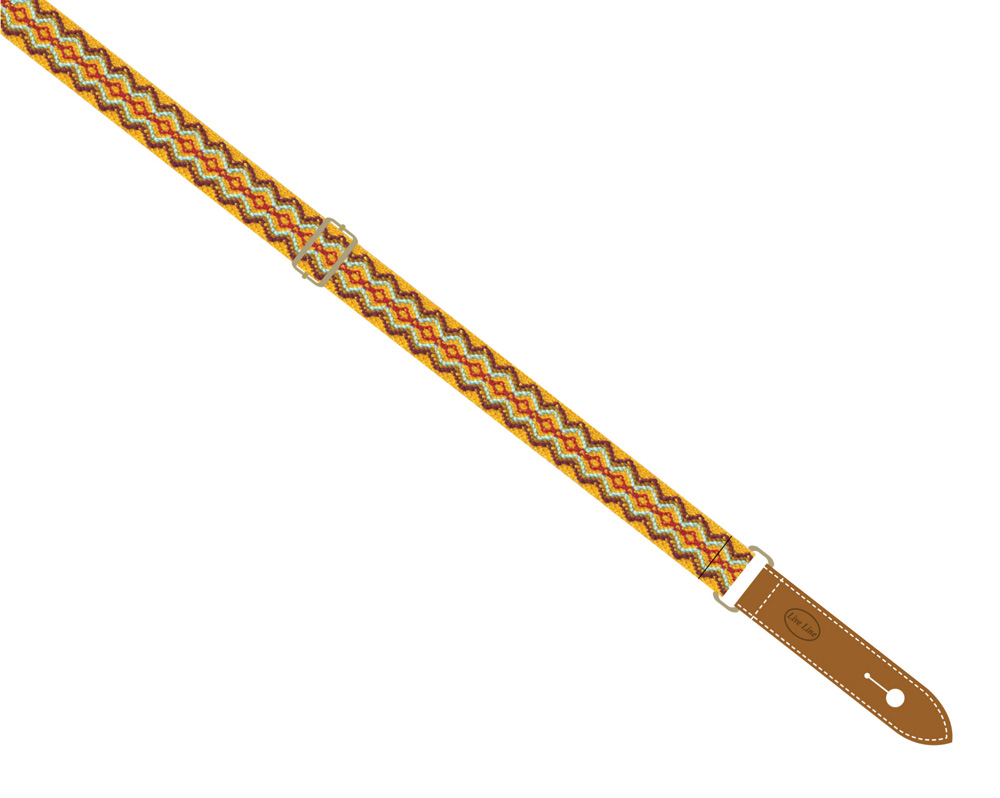 LiveLine ウクレレストラップ レース YUS22-153B 【メール便可】