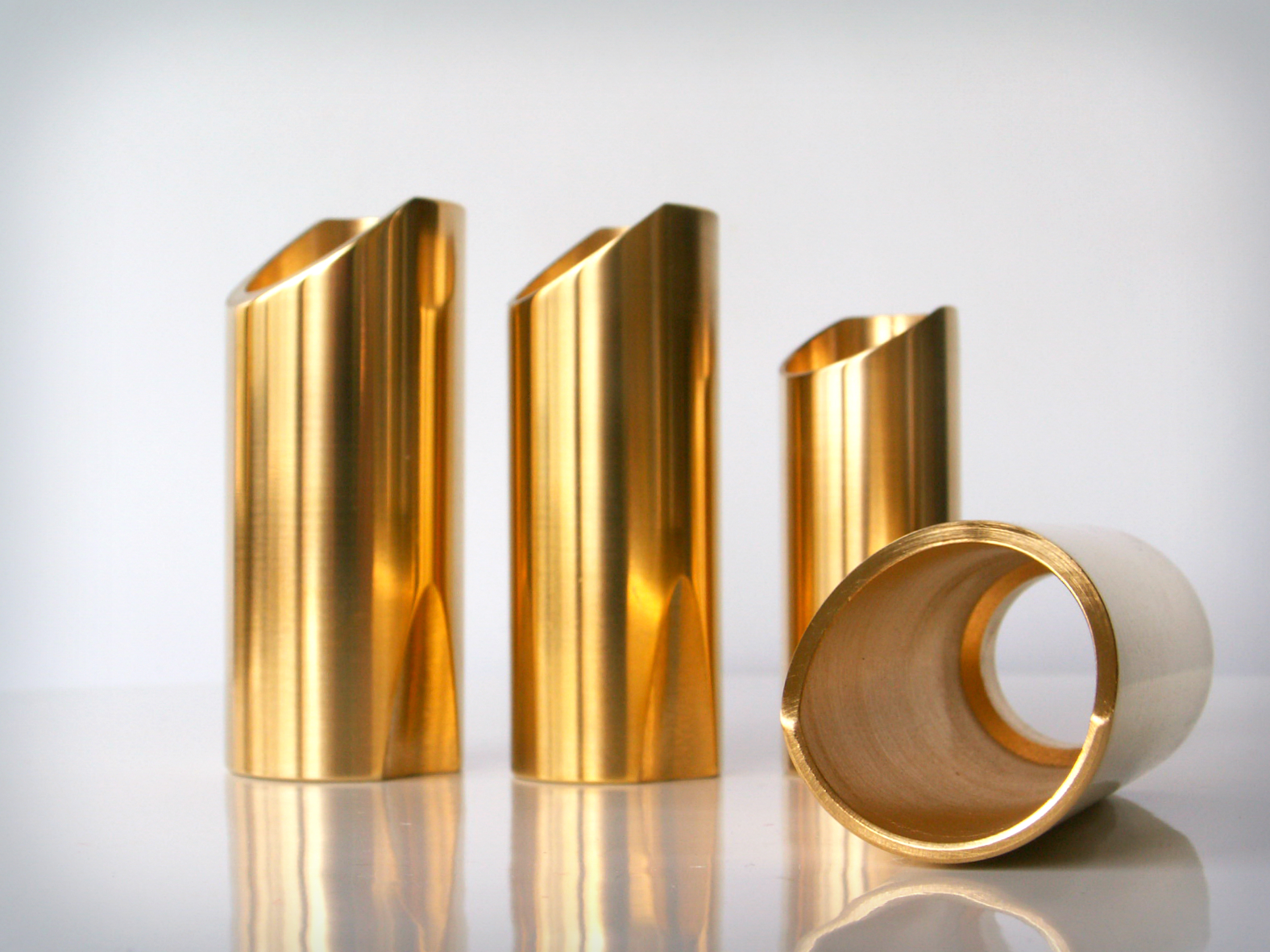 Polished Brass Rock Slides　