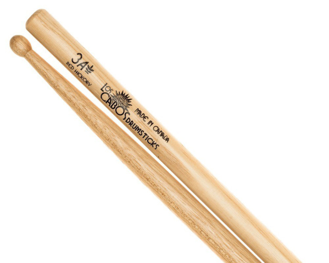 LosCabos Red Hickory Drumstick 3A　2ペアセット