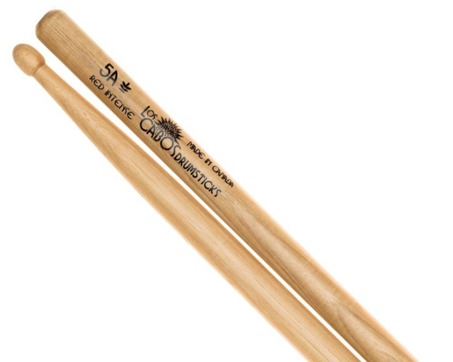 LosCabos Red Hickory Drumstick 5A Intense　2ペアセット