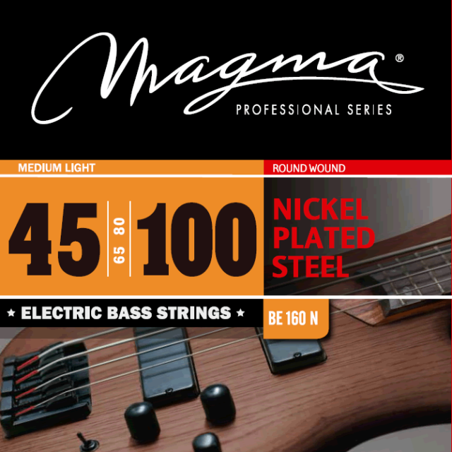 Magmaストリングス　NICKEL PLATED STEEL　BE160N 【メール便可】