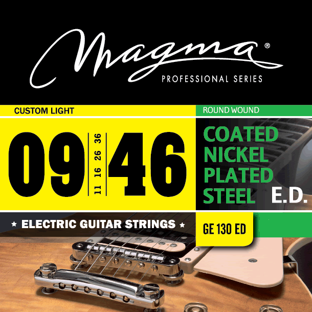 Magmaストリングス　EXTENDED DURABILITY COATED NICKEL GE130ED 【メール便可】