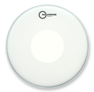 AQUARIAN Drumhead Forcus-X Coated w/Power Dot　/1プライ