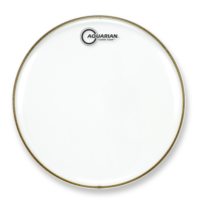 AQUARIAN Drumhead Classic Clear　/1プライ