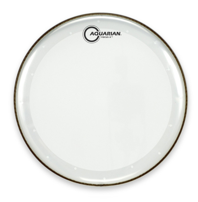 AQUARIAN Drumhead Forcus-X Clear　/1プライ