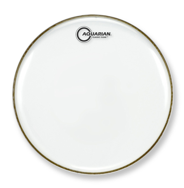 AQUARIAN Drumhead Classic Clear for Snare Side　/1プライ