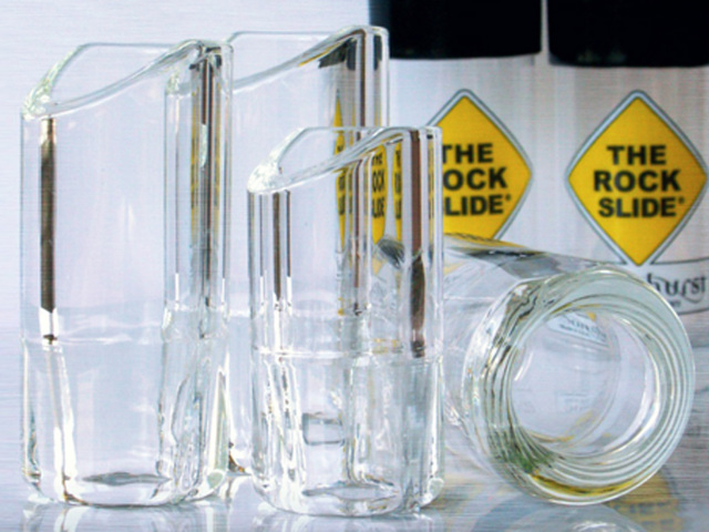 Moulded Glass Rock Slides　