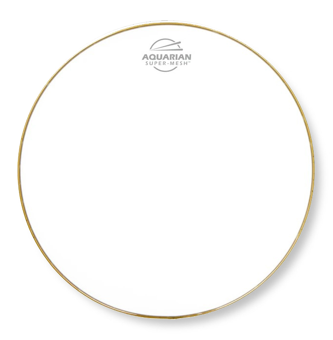 AQUARIAN Drumhead Super-Mesh　/1プライ