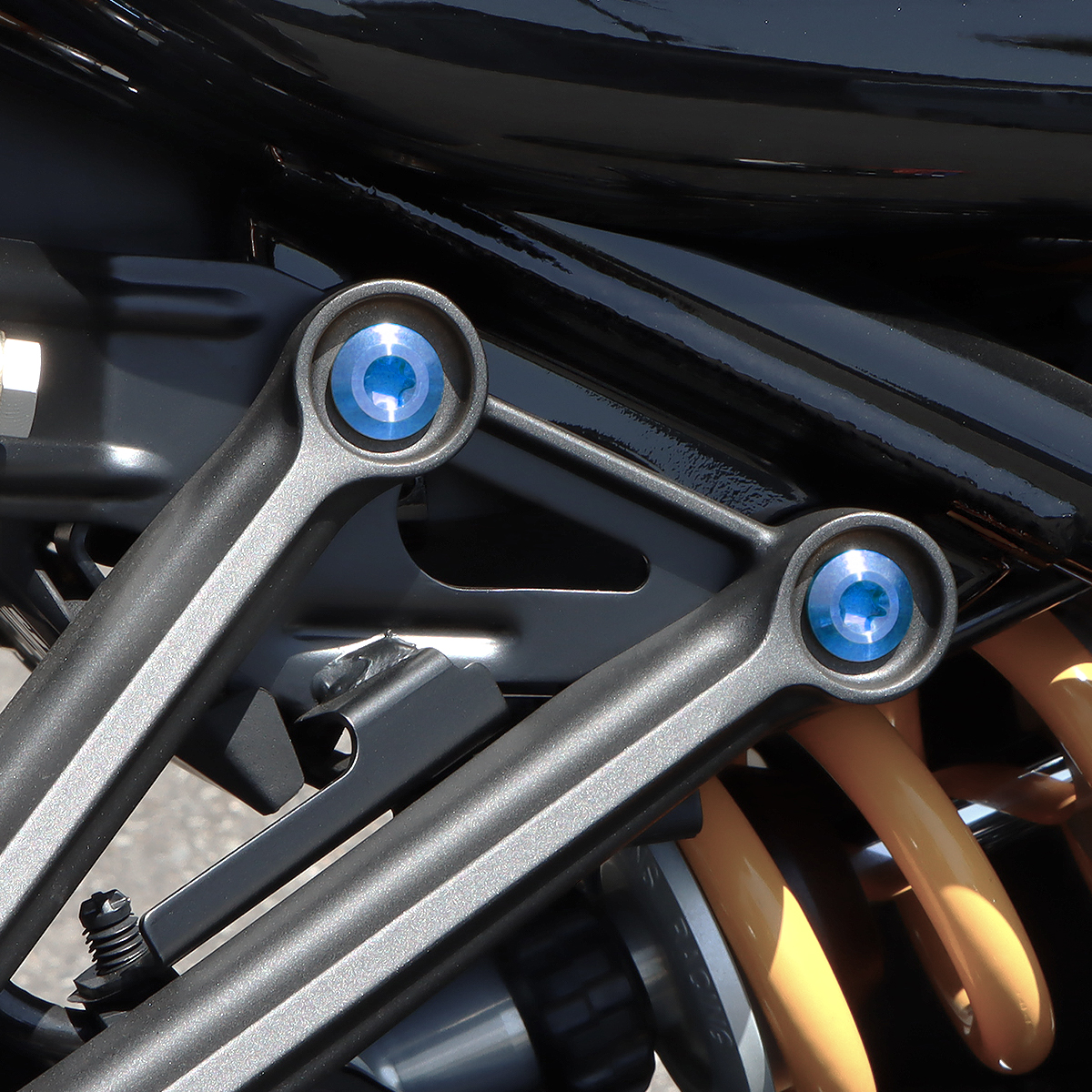 Z900RS 64チタン タンデムステップ用 ボルトセット 焼きチタンカラー BS0016 【メール便可】