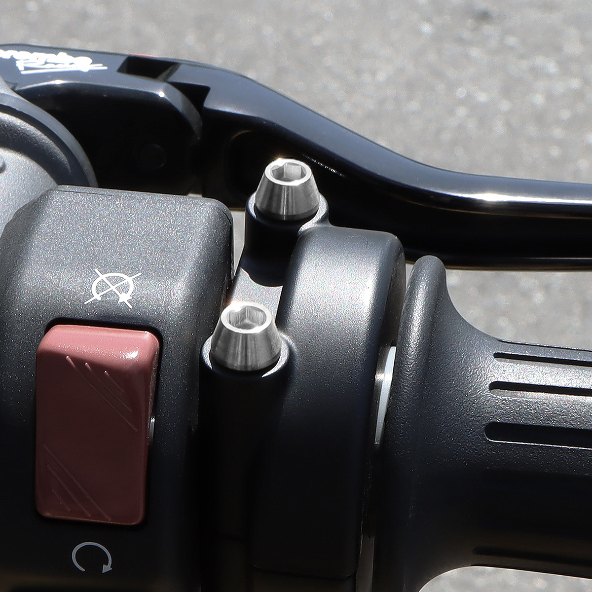 Z900RS 64チタン スロットルケース用 ボルトセット Type1 シルバー BS0025 【メール便可】