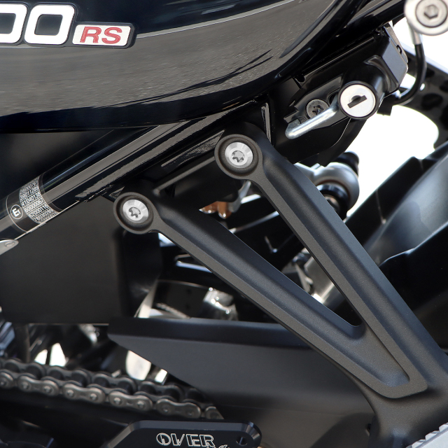 Z900RS 64チタン タンデムステップ用 ボルトセット シルバー BS0012