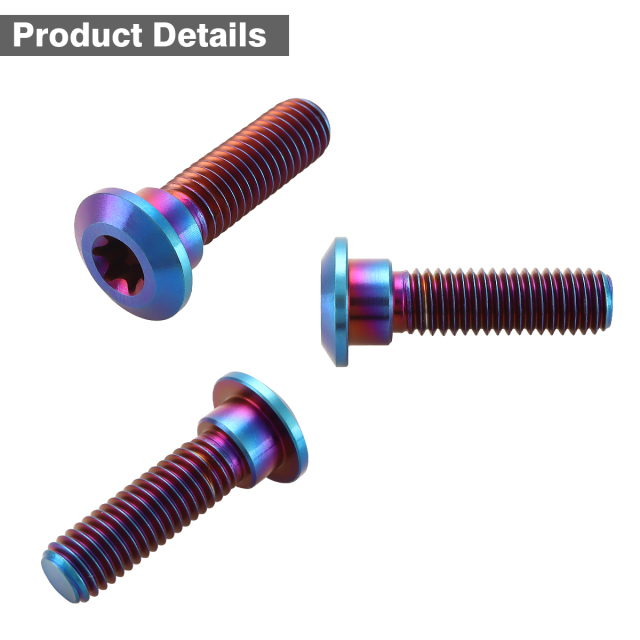 Z900RS 64チタン タンデムステップ用 ボルトセット 焼きチタンカラー